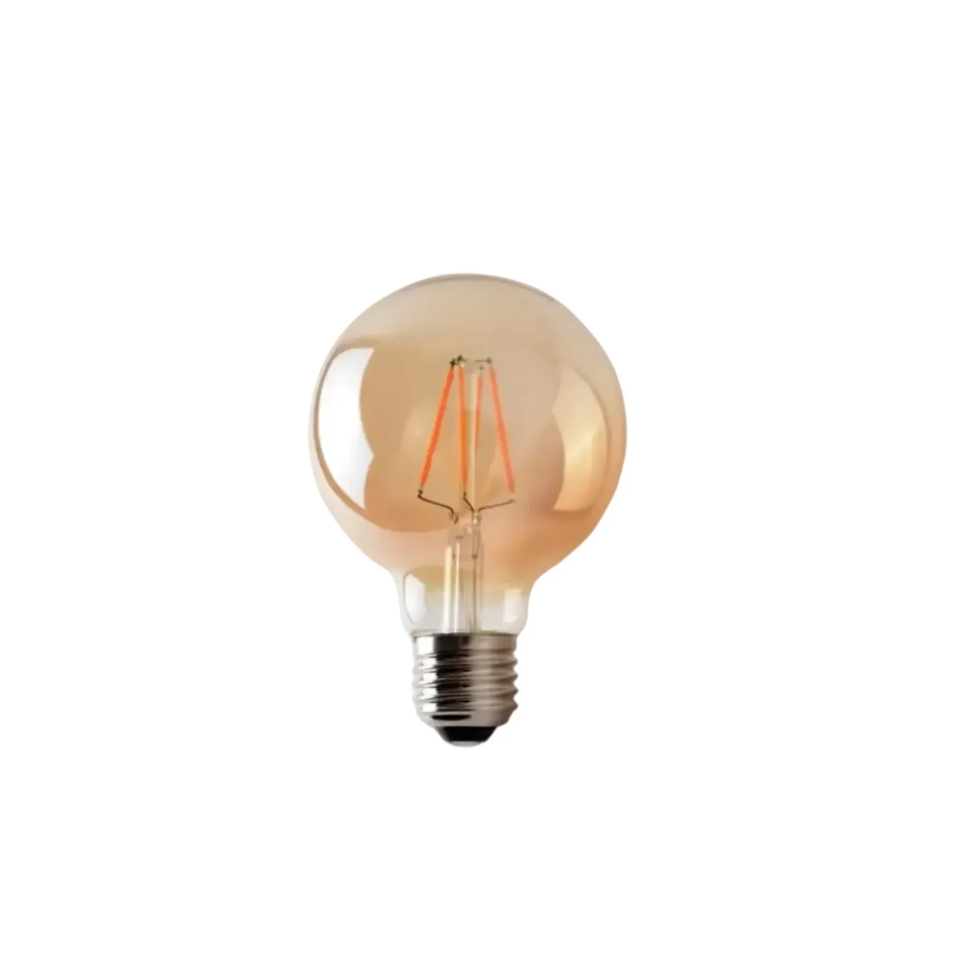 Vintage round LED bulb image 1